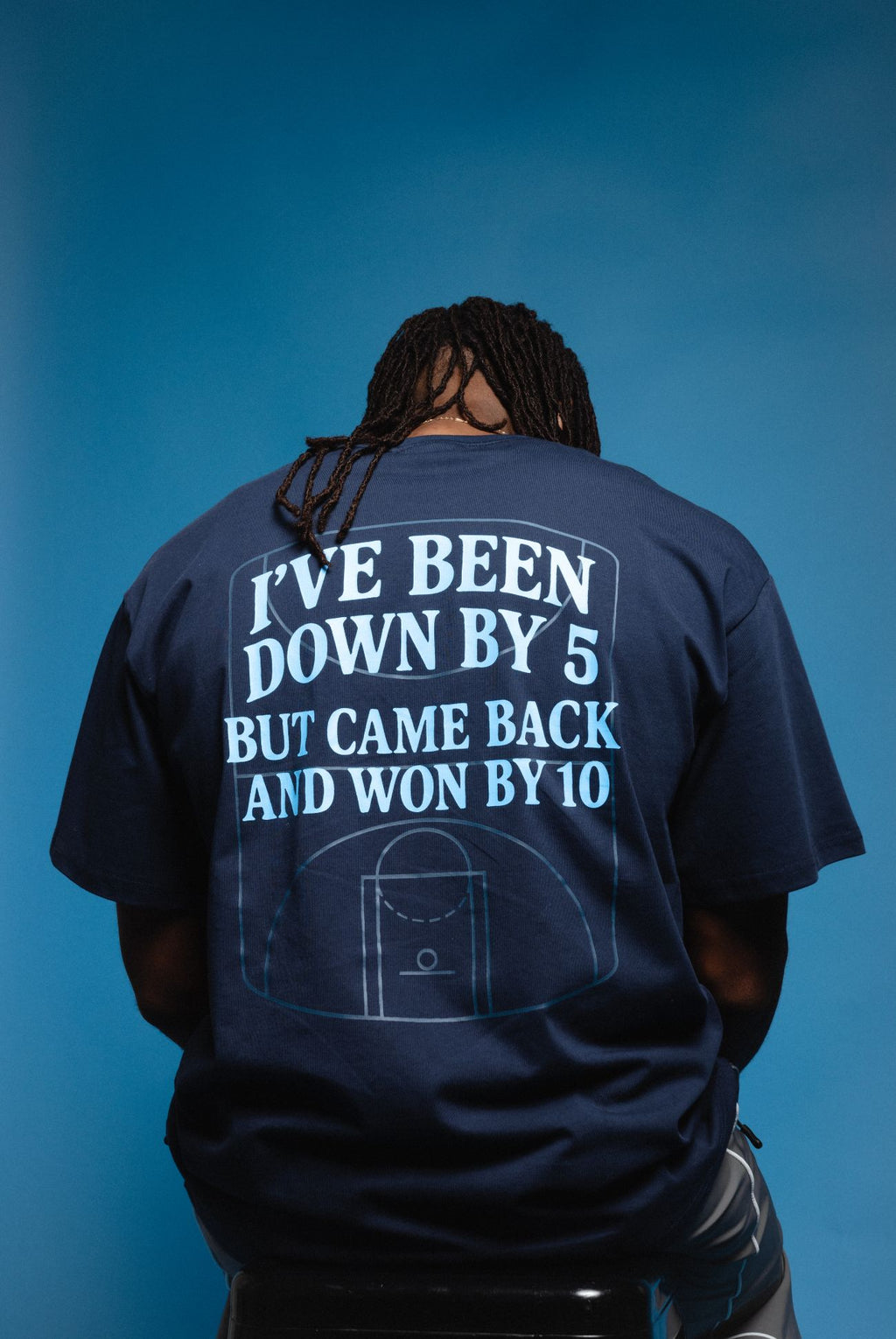 The Comeback Tee - Navy Blue