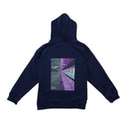 Tiche - Journey Hoodie - Navy Blue - Back